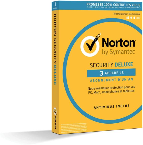 CLÉ NORTON SECURITY DELUXE | 3 Appareils