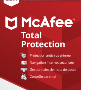 McAfee Total Protection, Antivirus et sécurité Internet, 10 appareils